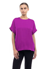 Dolman Short Sleeve Blouse