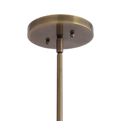 Calix Pendant Light in Aged Brass or Nickel