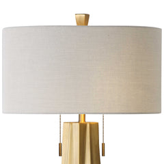 Maris Table Lamp in Antique Brass