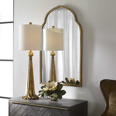 36" Gold Pravani Buffet Lamp