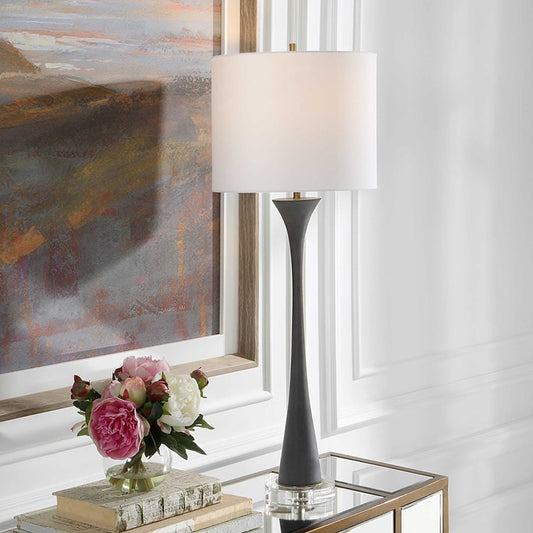 Fountain Buffet Lamp - Black or White