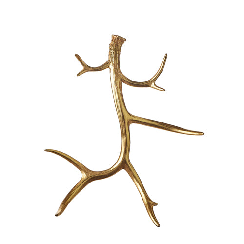 24" Gold Deer Antler