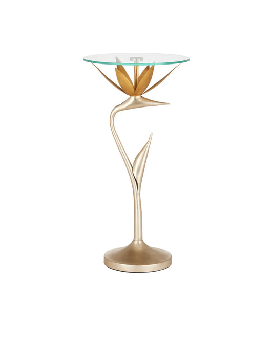 Paradiso Silver & Gold Accent Table