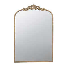 Small Arched Vertical Mirror with Adornments