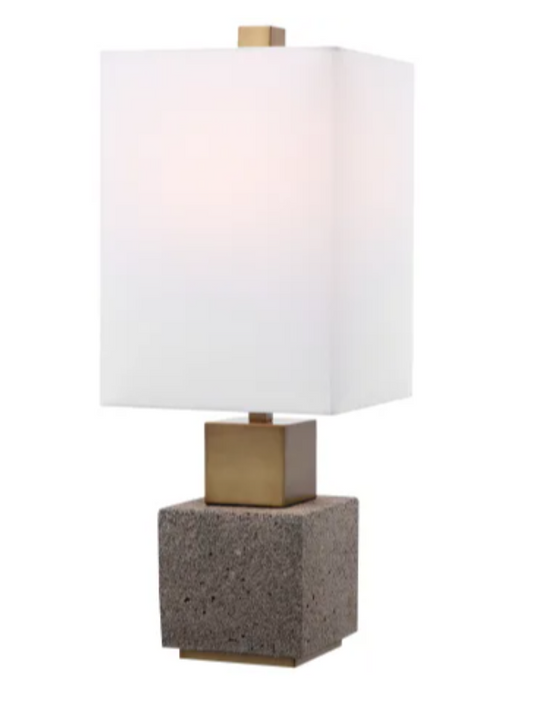 Auckland One Light Buffet Lamp in Aged Gold