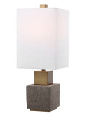 Auckland One Light Buffet Lamp in Aged Gold