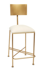 McAdams Gold Counter Height Stool