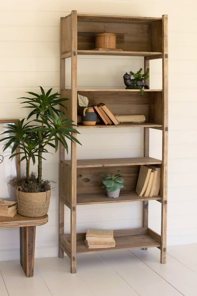 Wooden Box Shelving Unit