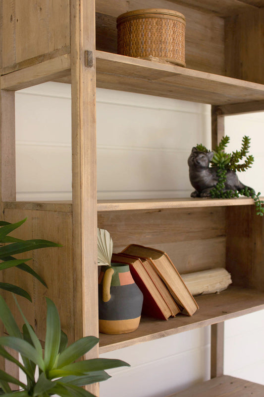 Wooden Box Shelving Unit