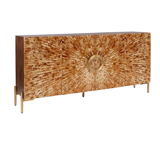 Safari Bone Inlay Sideboard 70"