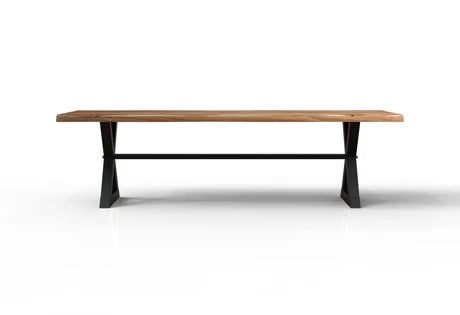 Malcolm Acacia 108" Live Edge Dining Table - Natural