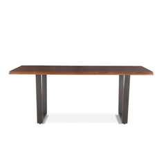 Loft Live-Edge 72" Dining Table Walnut