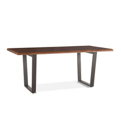 Loft Live-Edge 72" Dining Table Walnut