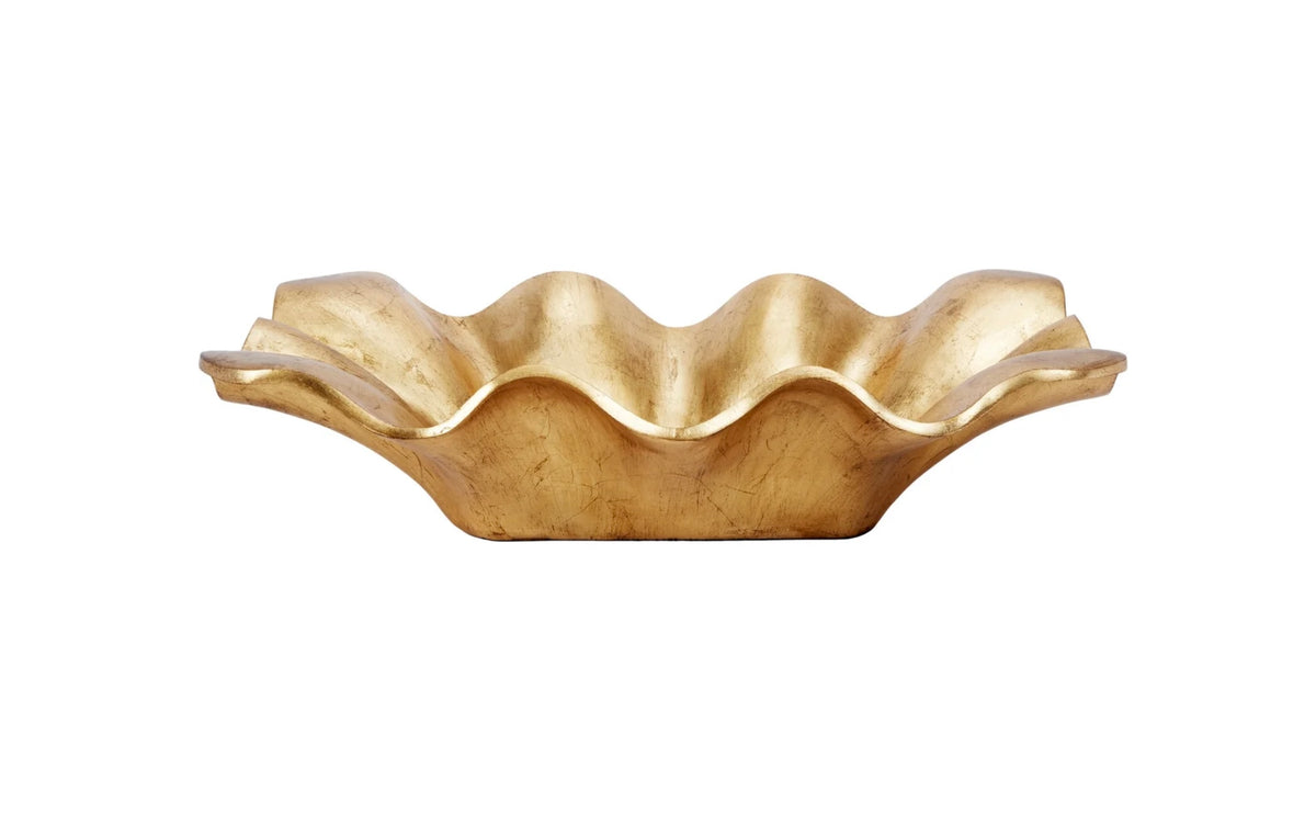 Gold Leaf Decorative Furman Bowl