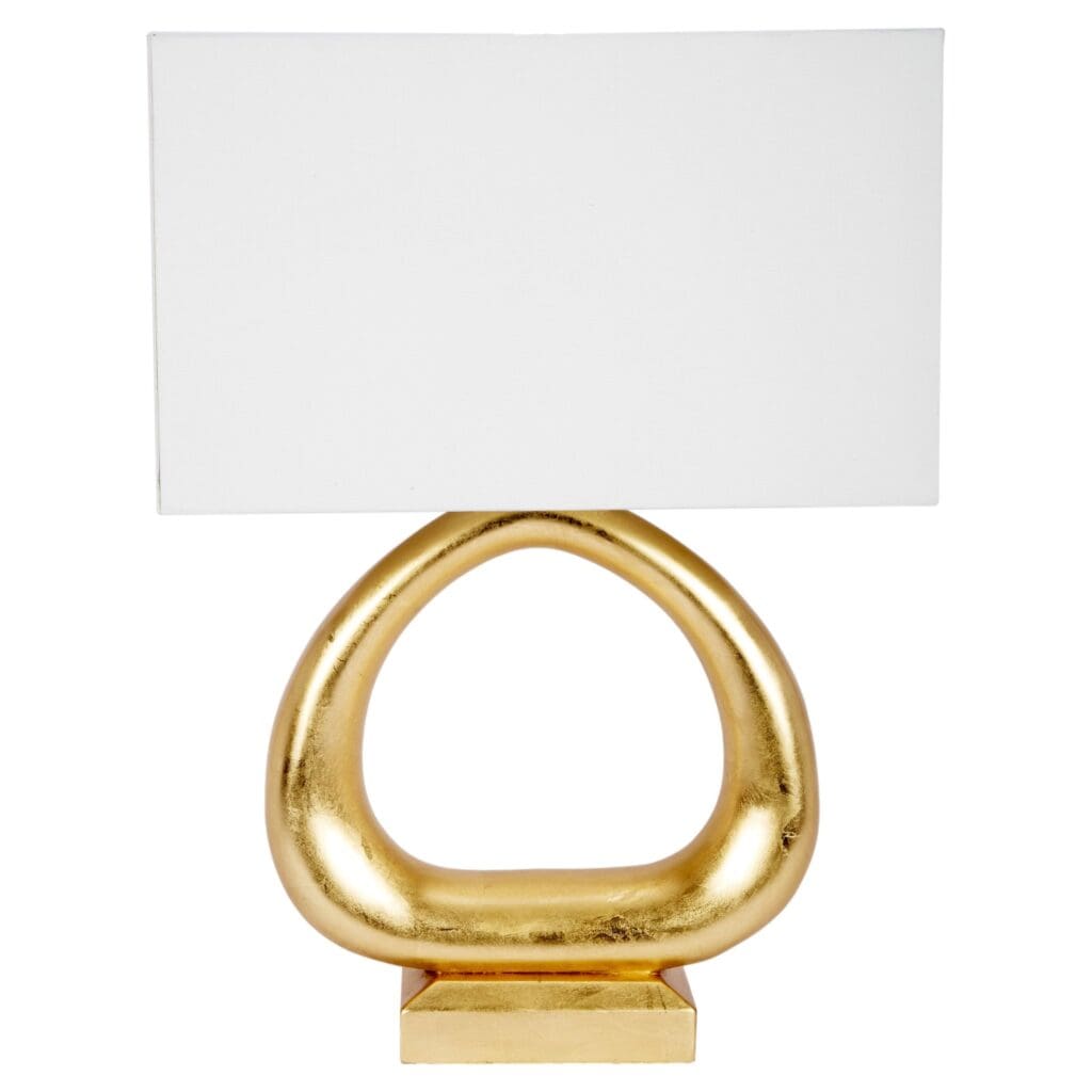 Cecile Gold Leaf Table Lamp