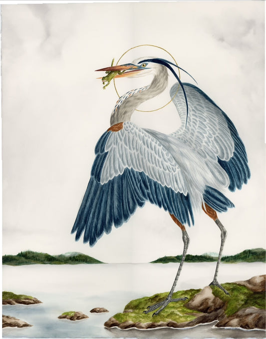 SOPHIE McVICAR ORIGINAL ART - Blue Herons