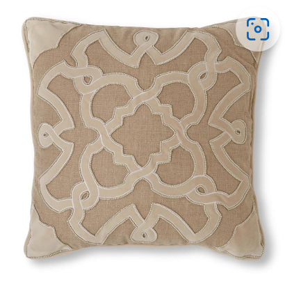 BEADED MOROCCAN PILLOW