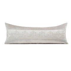 Trance Birch Velvet Lumbar Pillow 14x40