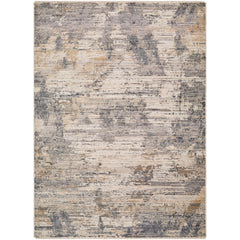 Aida Rug - Charcoal & Tan