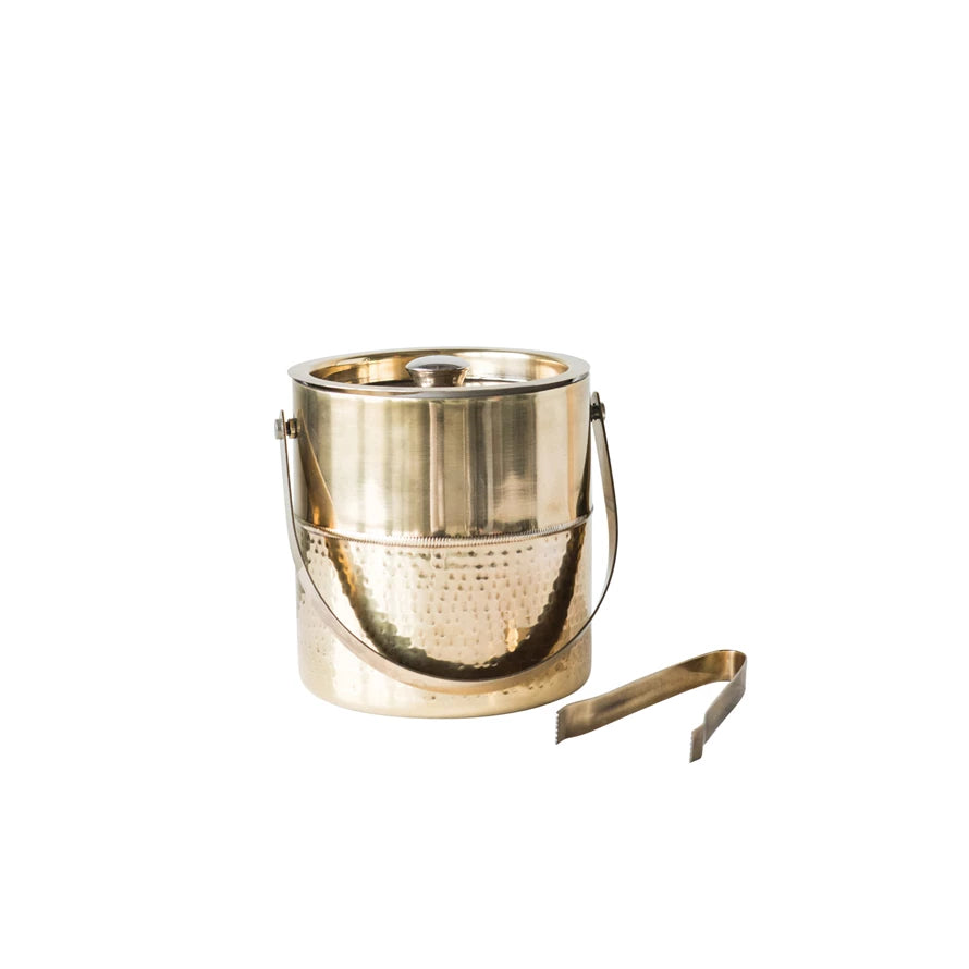 BRASS ICE BUCKET