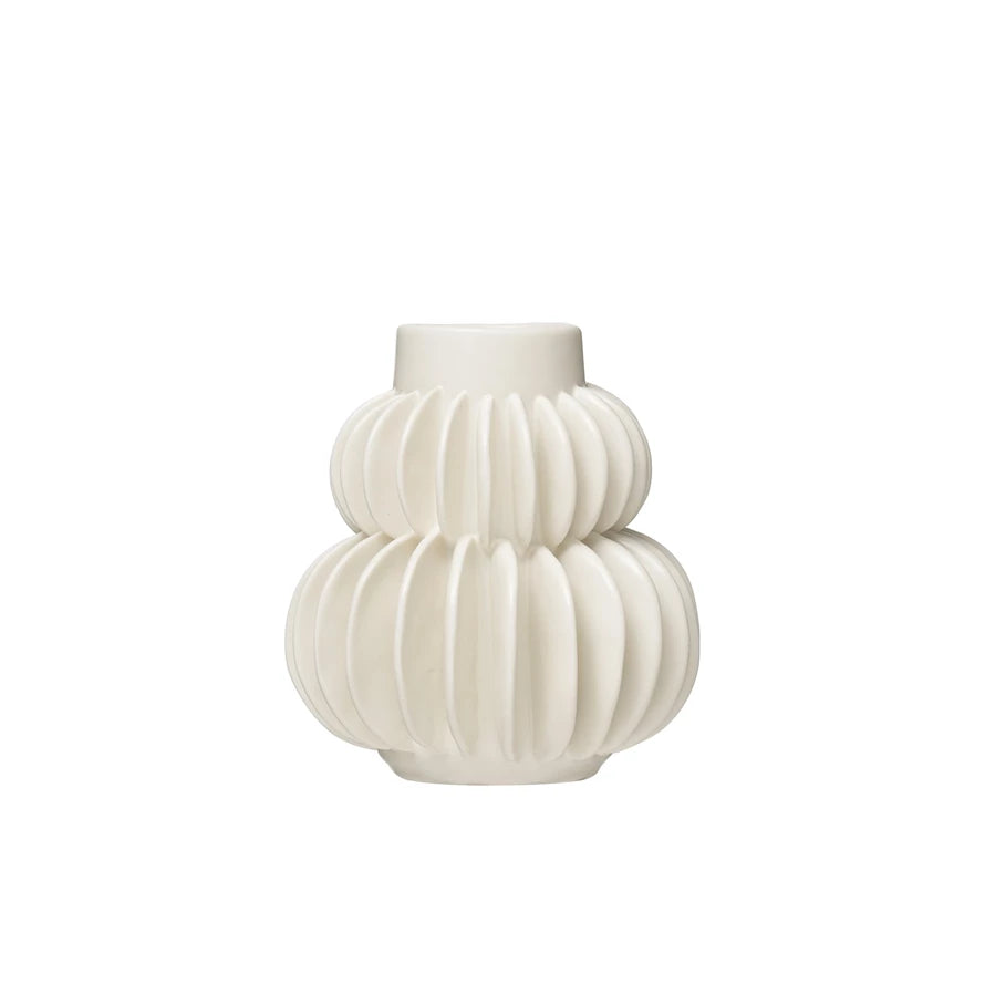 Handmade Pleated Vase