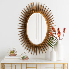 LIVABLISS - Nihal Accent Mirror Oval 42"H