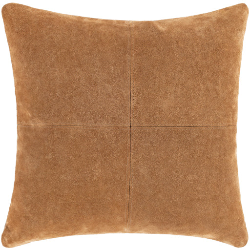 20x20 Suede Manitou Pillow w/ Down Insert