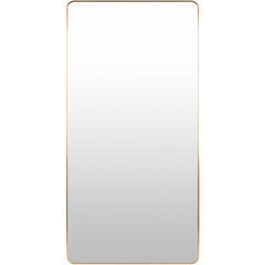 Gold Aranya Floor Mirror