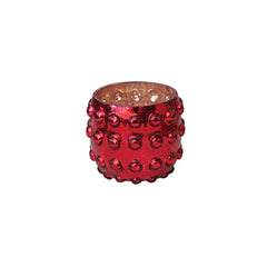 Red Mercury Glass Votive